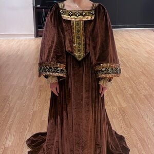 Renaissance Dress (hoop skirt not pictured)